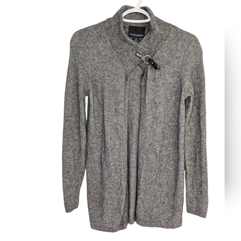 Cynthia Rowley 100% cashmere open front cardigan Marked large but medium @P